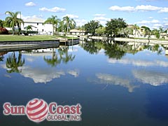 View Down the Canal From Casa Estamar